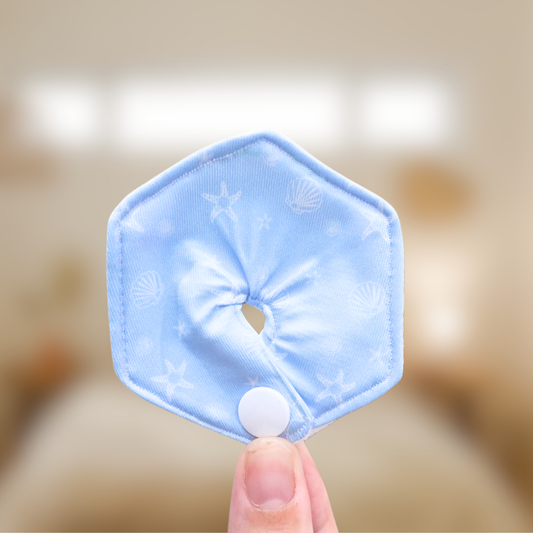 Blue Seashells Tube Items