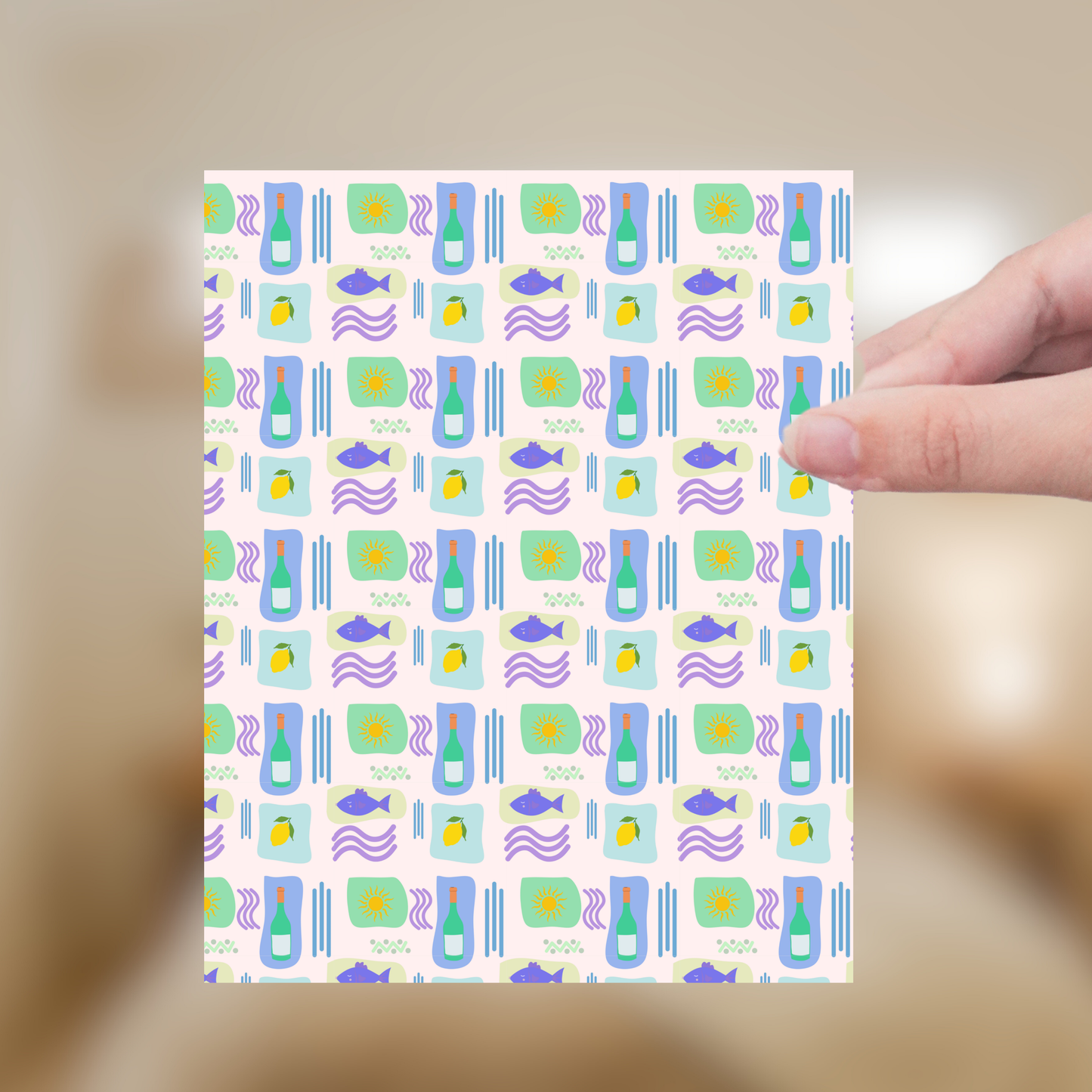 Euro Summer Print Tube Items